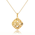 30424 xuping fashion jewelry 24k gold plated elegant design charm pendant